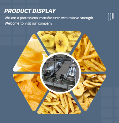 Yazhong Automatic Cassava and Potato Plantain Banana Chips Making Machine Production Line