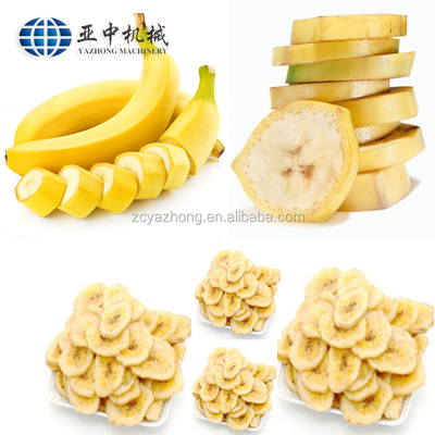 Industrial Snack Machines to Manufacture Banana Plantain Chips Potato Chips Making Machine Half Automatic