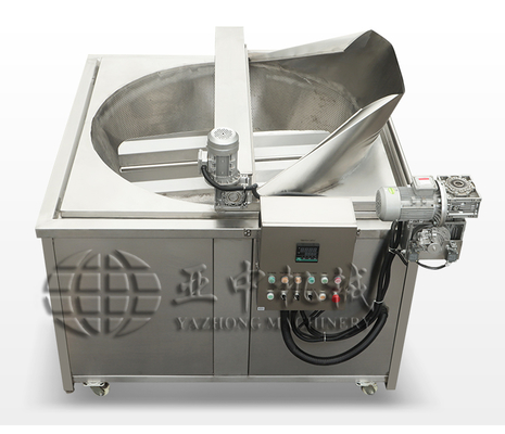 Verified Manufacture Kettle Indonesian Papad Potato Chips Appalam Papad Frying Soybean Making Machine